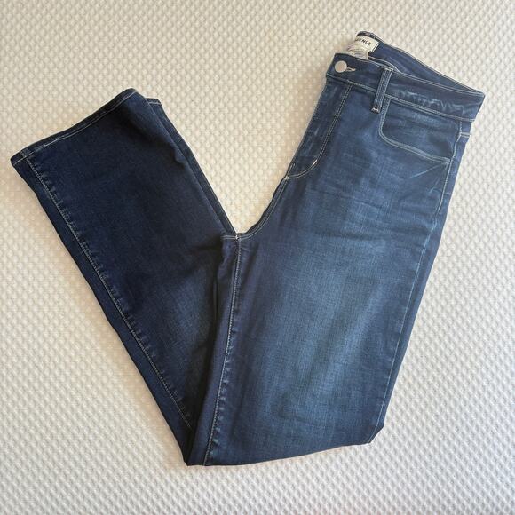 L'Agence Selma Baby Bootcut Jeans 30 10 Columbia High Rise Dark Wash Boot Cut - Picture 4 of 7